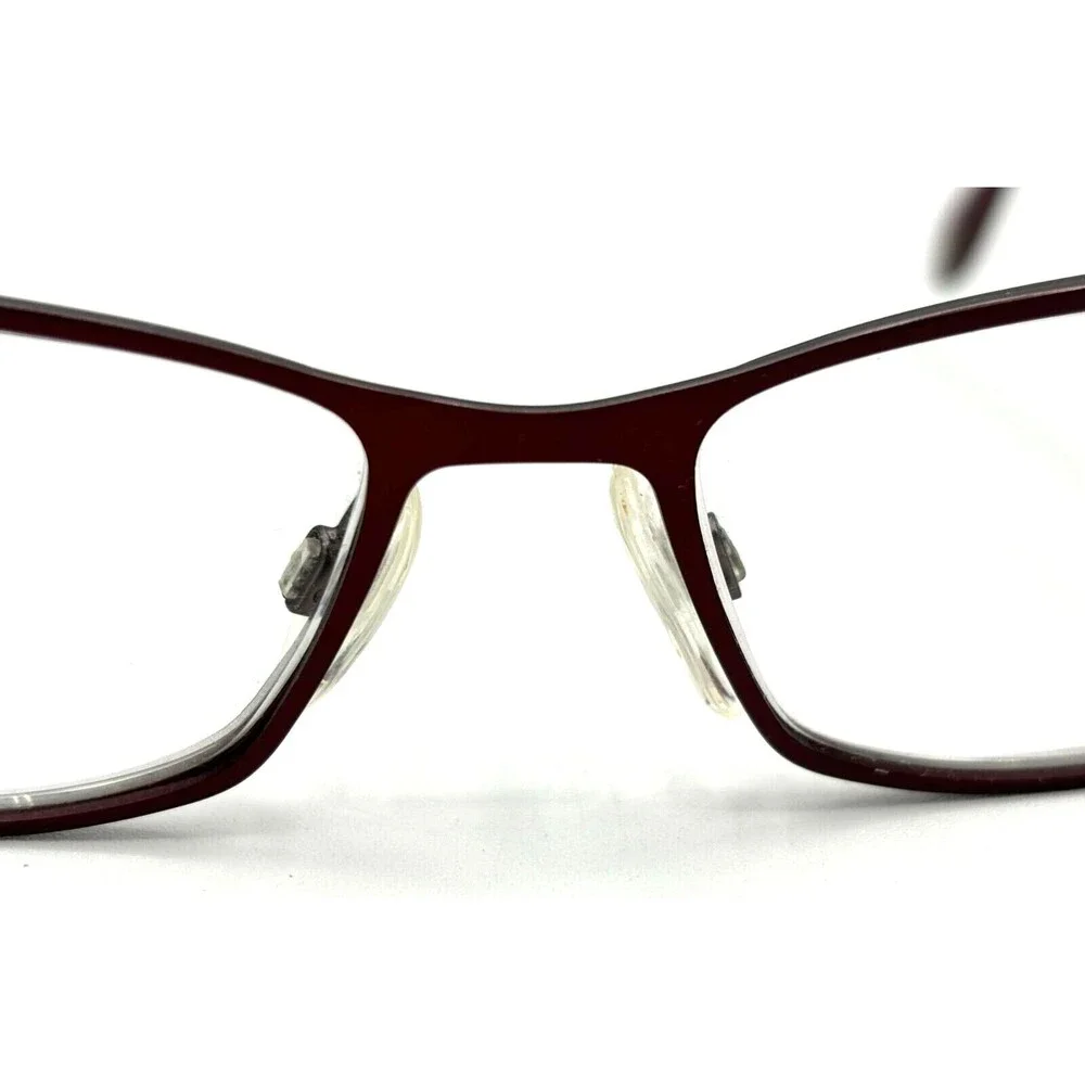 FYSH UK 3473 Women's Eyeglass Frame 987 Burgundy 52017-135‎ Optical Metal EUC